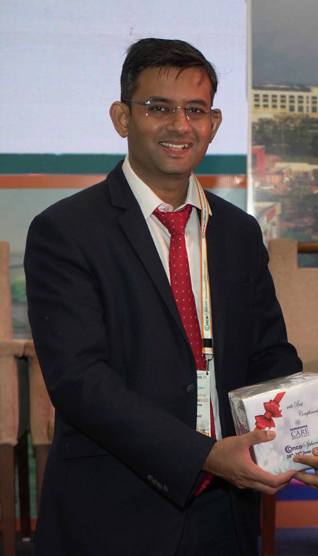 Dr. Ravi Jaiswal at OncoSphere oncology conference